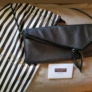Henri Bendel Croc Clutch Bag